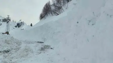 Artvin’in Macahel Geçidi’nde Kar Zahmeti