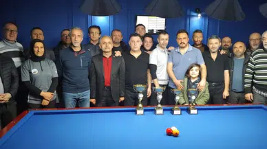Çorum’da Bilardo Heyecanı Sona Erdi
