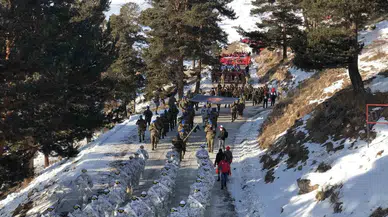 Binlerce Kişi Şehitler İçin Sarıkamış’ta Yürüdü
