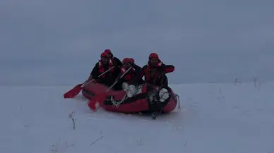 Erzurum Valisi Mustafa Çiftçi, Macera Tutkunlarıyla Kar Raftingi Yaptı