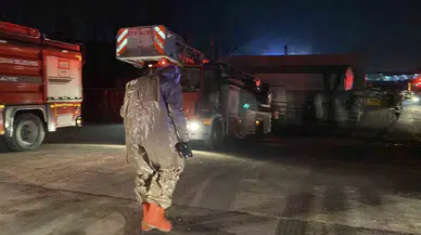 Gaz Dolum Tesisindeki Sızıntı Takımları Harekete Geçirdi