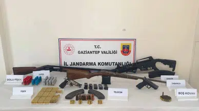 Gaziantep’te Silah Kaçakçılığı Operasyonu: 5 Gözaltı