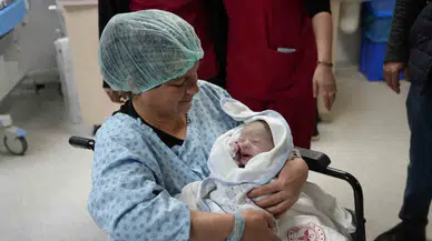 Gaziantep’te Yılın Birinci Bebeği 00.02’de Dünyaya Geldi
