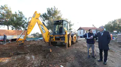 Güzelbahçe’de Kentin Her Noktasında Çalışmalar Süratle Sürüyor
