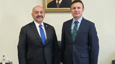 Başkan İsbir'den Eski Kaymakama Ziyaret