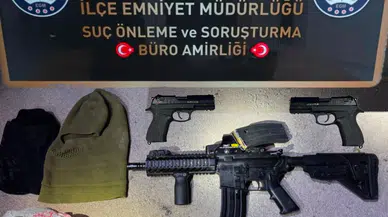 M4 Tüfek ve El Bombası Yakalattı, Kabahati Ölmüş Amcasına Attı