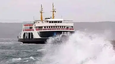 Marmara ve Erdek’te Olumsuz Hava Koşulları Nedeniyle Birtakım Deniz Seferleri İptal Edildi