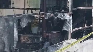 Mersin’de İş Yerinde Uyuyan Genç Yanarak Hayatını Kaybetti