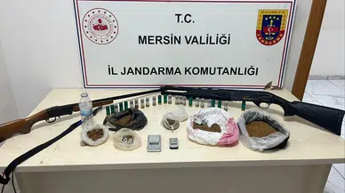 Mersin’de Kaçak Makaron ve Uyuşturucu Operasyonu: 4 Gözaltı