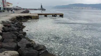 Müsilaj Çanakkale Boğazı’nı Kaplamaya Başladı