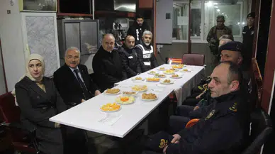 Ordu’da Vazifesi Başındaki Çalışanların Yeni Yılı Kutlandı