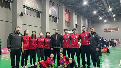 Pursaklar Belediye Spor Kulübü Badminton Kadrosu, Üstün Lig’e Yükseldi