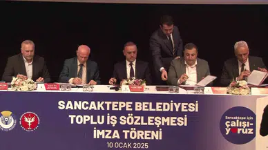 Sancaktepe Belediyesi’nde Toplu İş Mukavelesi İmzalandı