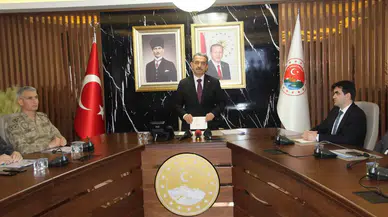 Şırnak’ta ’Asayiş ve Güvenlik Kıymetlendirme Toplantısı’ Yapıldı