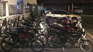 Yasadışı Motosiklet Yarışına Jandarma Manisi: 102 Farklı Husustan 326 Bin Lira Ceza