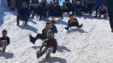 200 Yıllık Tahta Kızak Şenliği Nefes Kesti