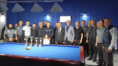 3 Bant Bilardo Şampiyonası Sona Erdi