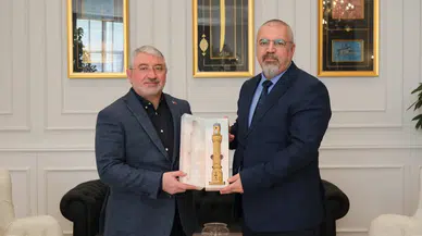 Aşgın, Alevi-Bektaşi Kültür ve Cemevi Başkanını Ağırladı