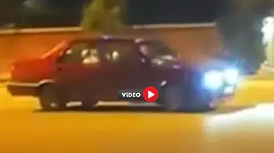 Cadde Ortasında Drift Yaptı, Cezası Ağır Oldu