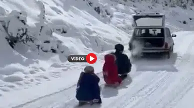 Çocuklarıyla Karın Tadını Böyle Çıkardı