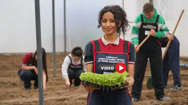 Çorum’da Gençler Ürün Yetiştirmeyi Öğreniyor