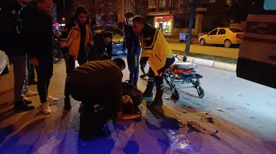 Gülabibey’de Kaza, Sürücü Yaralandı