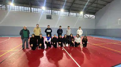 Halk Oyunları Heyecanı Atatürk Spor Salonu’nda