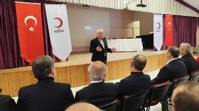İskilip’te Kızılay Toplantısı