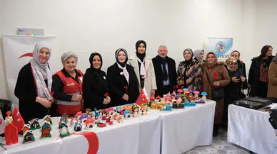 Kadınların El Emekleri Bedesten'de Görücüye Çıktı