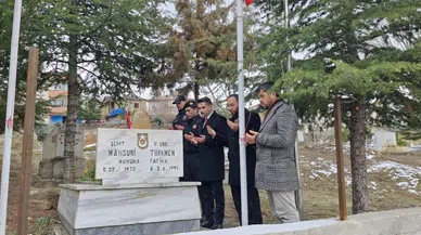 Kaymakam Şapaloğlu, Şehit Kabirlerini Ziyaret Etti