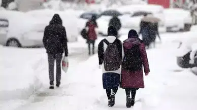Laçin İlçesinde Eğitime Kar Engeli