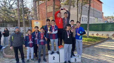 Okul Sporları Oryantiring İl Birinciliği Bayat'ta Yapıldı