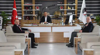 Sungurlu Vergi Dairesinden Başkan Dere'ye Ziyaret