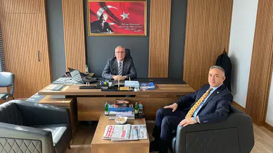 Tahtasız’dan Belediye-İş Sendikasına Ziyaret