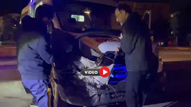 Ulukavak’ta Ambulansla Otomobil Çarpıştı: 2 Yaralı