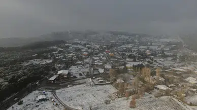 Anadolu Yakası’nın Yüksek Bölümleri Beyaza Büründü
