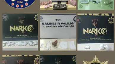 Balıkesir Polisi Uyuşturucu Tacirlerine Göz Açtırmıyor: 10 Gözaltı