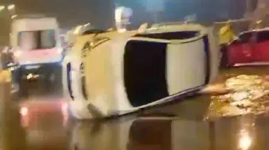 Bartın’da Devrilen Aracın Şoförü Kayıplara Karıştı