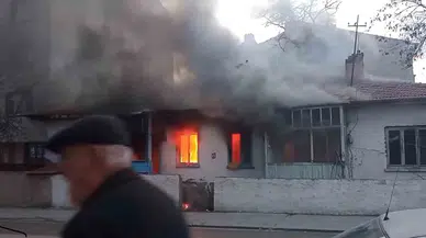 Başkentte Gecekondu Yangını