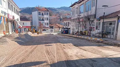 Boğazkale’de Sıcak Asfalt Çalışmaları