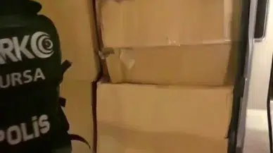 Bursa’da Narkotik Polisinden Rekor...600 Bin Hap Ele Geçirildi