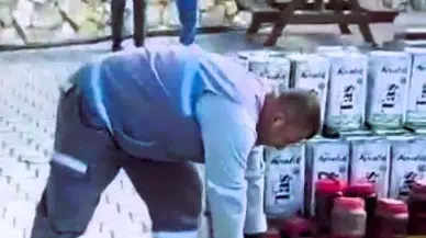 Denizli’de Uydurma 4 Bin 500 Litre Zeytinyağı ile 980 Kilo Bal İmha Edildi
