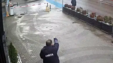 Dilencinin "Oscarlık" Performansı Zabıtayı Görünce Son Buldu, O Anlar Kamerada