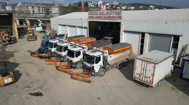 Düzce Belediyesi Karla Çabaya Hazır