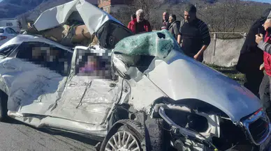Giresun’da Trafik Kazası: 3 Meyyit, 1 Yaralı
