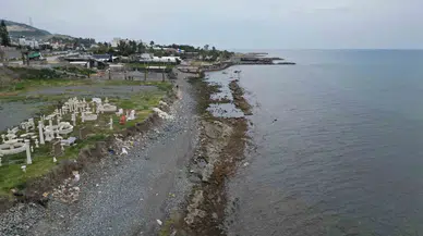 Hatay’da Denizde 20 Metre Çekilme Yaşandı