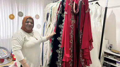 Hayırsever Bayan 500 Bin TL Kıymetindeki Gelinlikleri Bağışladı