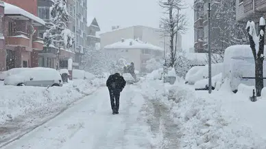 Kastamonu’da Kar Yağışı Tesirini Sürdürüyor