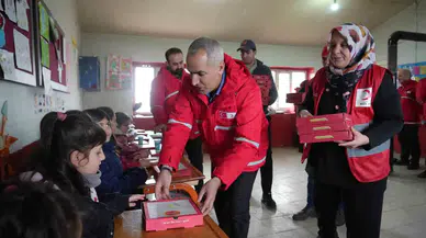 Kızılay’dan Köy Çocuklarına Sıcak Dokunuş