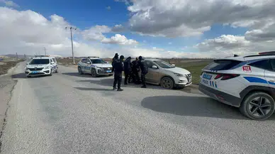 Konya’da Polisten Kaçan Kuşkulu Kovalamaca Sonucu Yakalandı